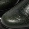 PENTON BROGUE Emboss Leather Loafers