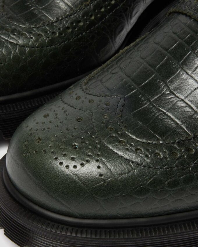 PENTON BROGUE Emboss Leather Loafers