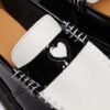 Penton Heart Two-Tone Arcadia Rub Off Leather Loafers