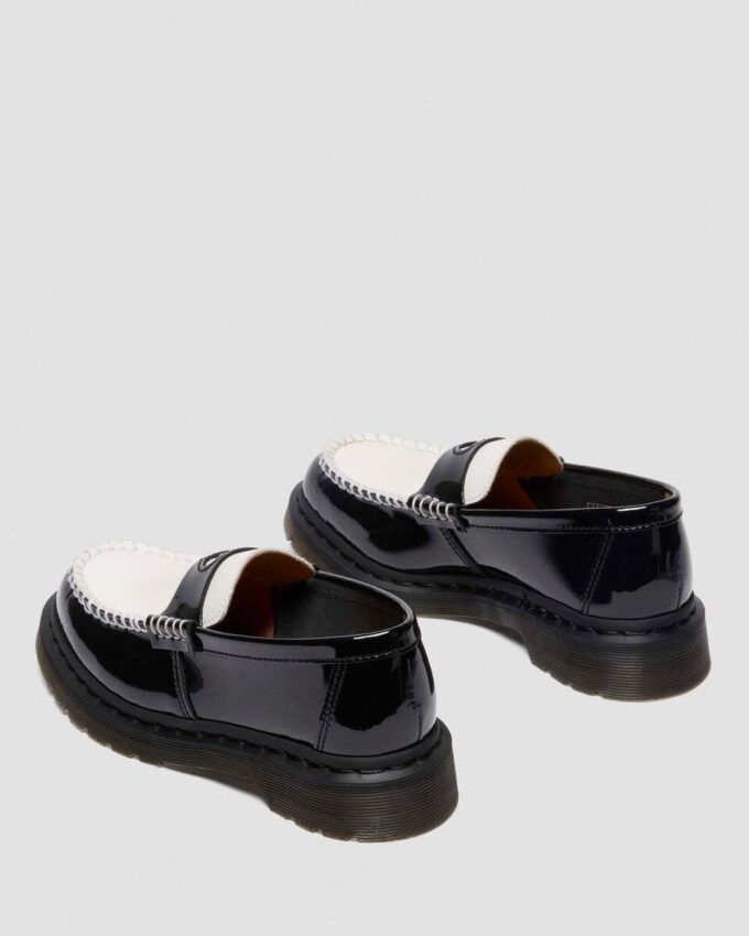 Penton Heart Two-Tone Arcadia Rub Off Leather Loafers