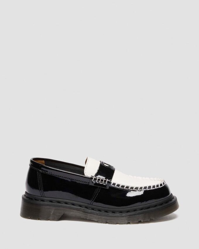 Penton Heart Two-Tone Arcadia Rub Off Leather Loafers