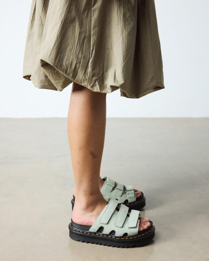Raine Slide Athena Leather Sandals