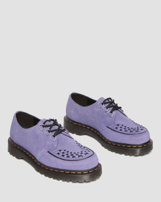 Ramsey Woven Suede Creepers