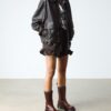 REJENA Croc Emboss Leather Boots