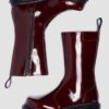 Rejena Lacquered Leather Boots