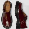 Rejena Mary Jane Lacquered Leather Shoes