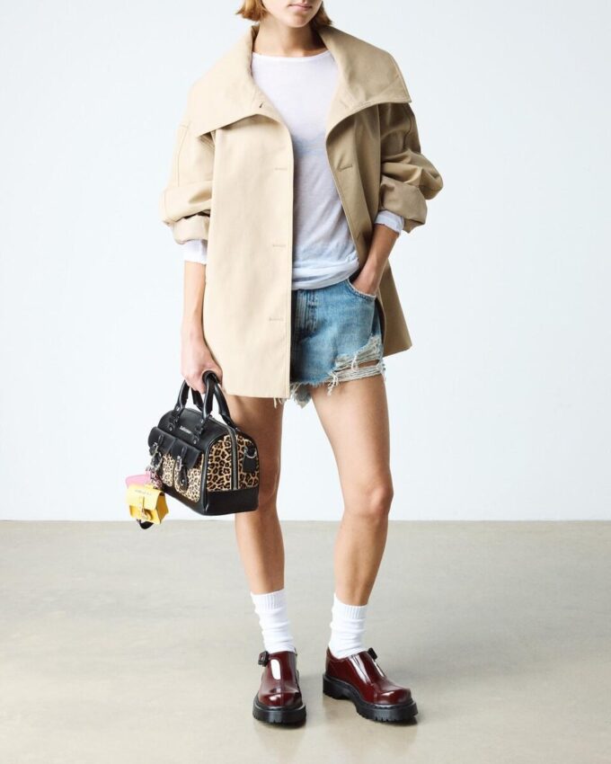 Rejena Mary Jane Lacquered Leather Shoes