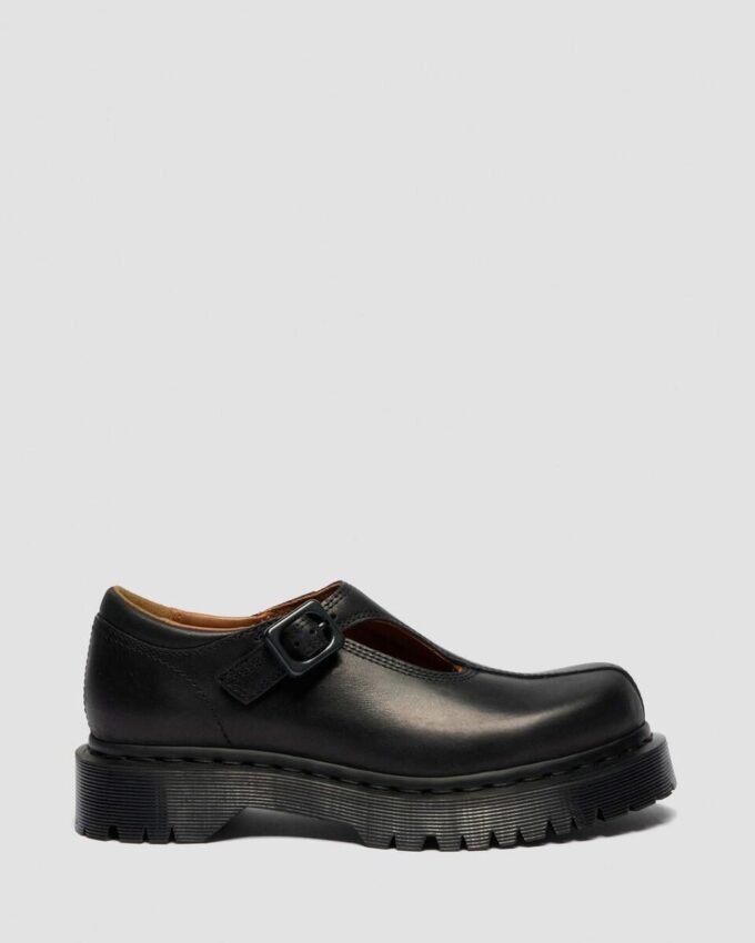 REJENA MARY JANE Old Harness Leather Shoes