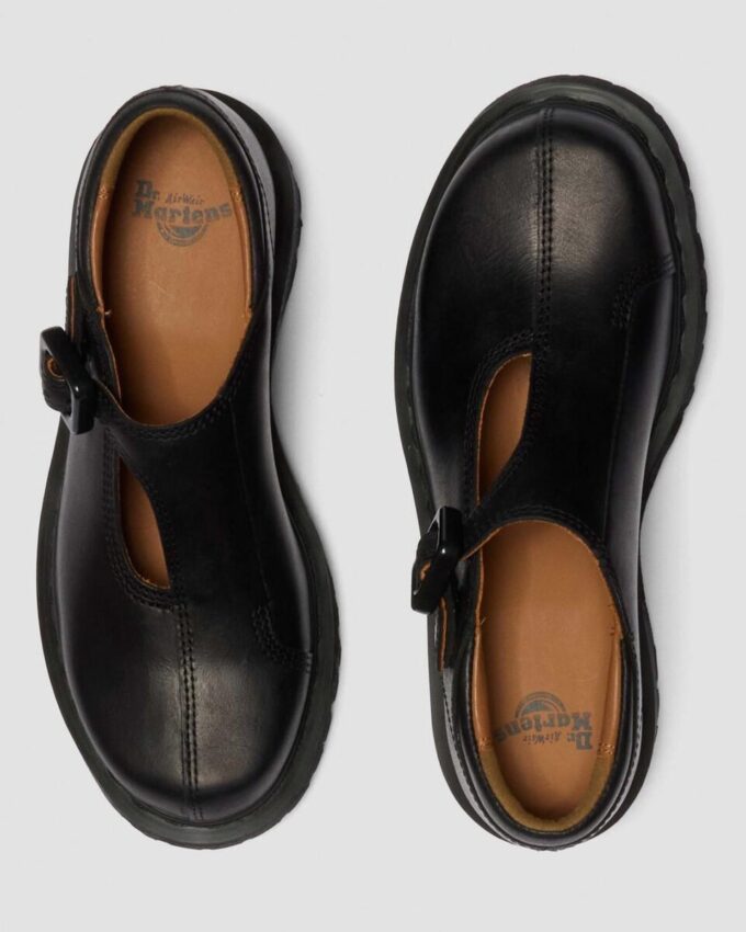 REJENA MARY JANE Old Harness Leather Shoes