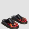 San Flame Leather Mules