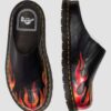 San Flame Leather Mules