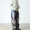 Sinclair Crazy Horse Leather Platform Boots