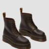 Sinclair Crazy Horse Leather Platform Boots