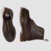 Sinclair Crazy Horse Leather Platform Boots