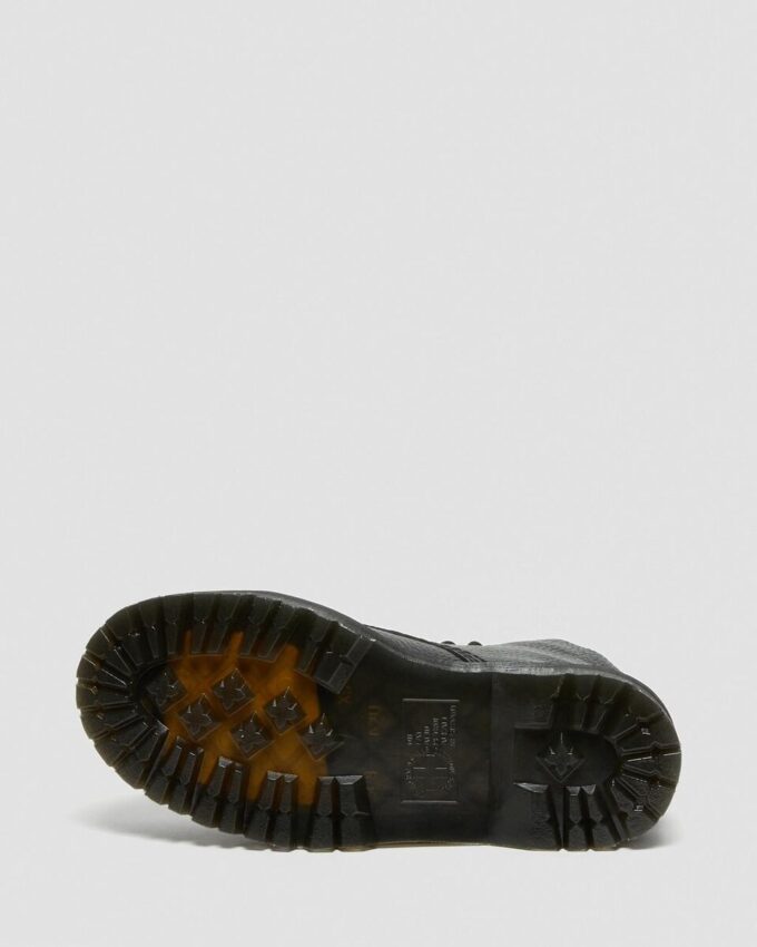 SINCLAIR Milled Nappa Leather Platform Boots