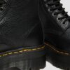 SINCLAIR Milled Nappa Leather Platform Boots