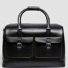 Smooth Leather Weekender Bag
