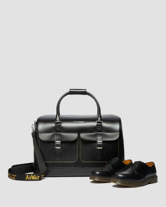 Smooth Leather Weekender Bag