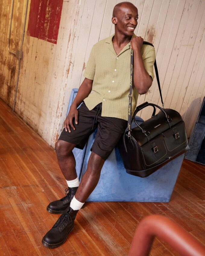 Smooth Leather Weekender Bag