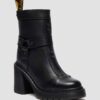 SPENCE HARNESS SENDAL LEATHER HEELED CHELSEA BOOTS