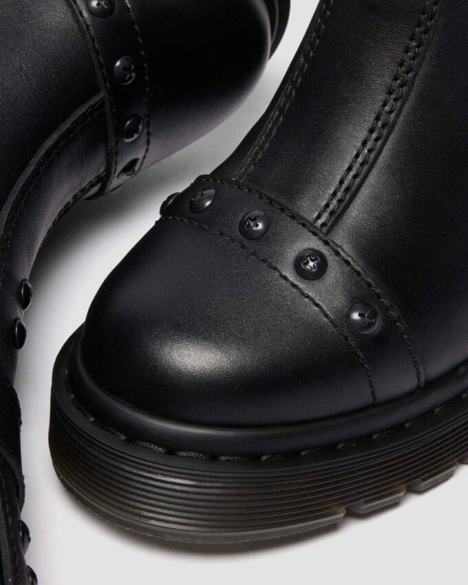 SPENCE HARNESS SENDAL LEATHER HEELED CHELSEA BOOTS