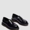 Temara Polished Smooth Leather Loafers
