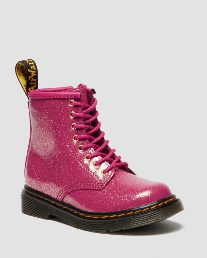 TODDLER 1460 GLITTER PATENT LEATHER BOOTS TODDLER 1460 GLITTER PATENT LEATHER BOOTS