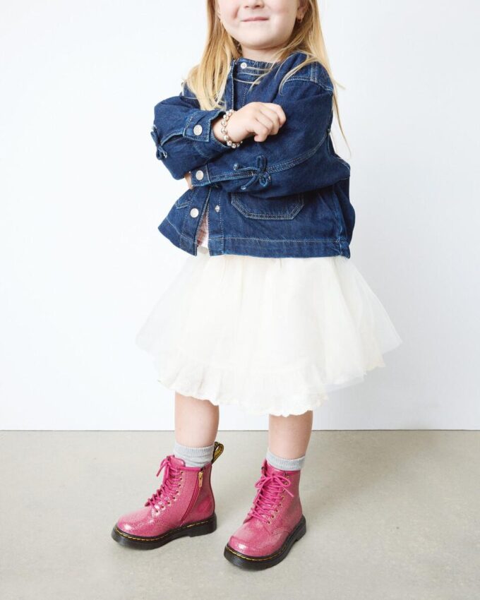 TODDLER 1460 GLITTER PATENT LEATHER BOOTS TODDLER 1460 GLITTER PATENT LEATHER BOOTS