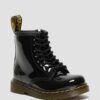 Toddler 1460 Patent Leather Lace Up Boots