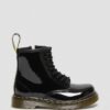Toddler 1460 Patent Leather Lace Up Boots