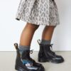 TODDLER 1460 RAINBOW Patent Leather Lace Up Boots