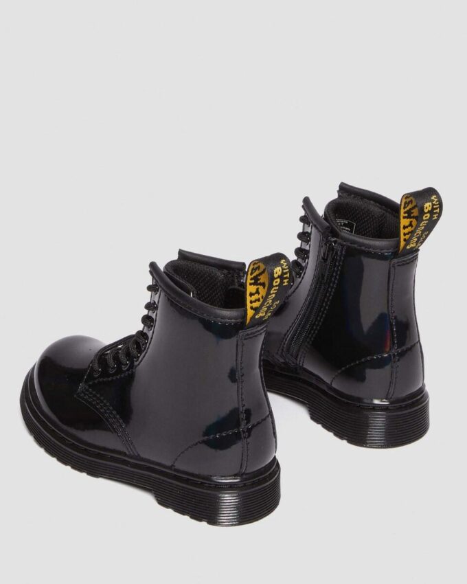 TODDLER 1460 RAINBOW Patent Leather Lace Up Boots