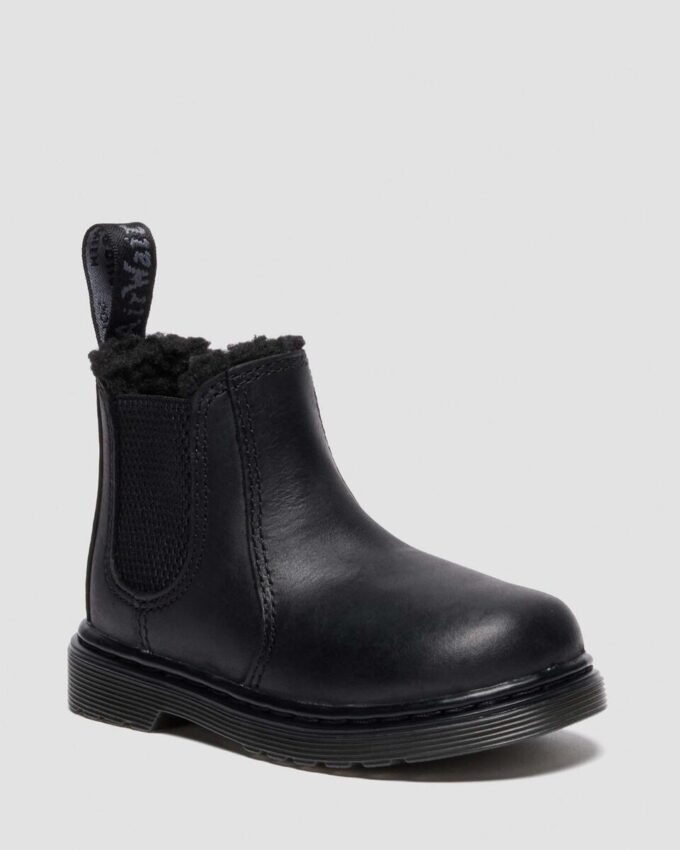 Toddler 2976 Faux Fur Lined Chelsea Boots