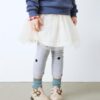 Toddler 8053 Floral Leather Mary Jane Shoes