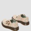 Toddler 8053 Floral Leather Mary Jane Shoes