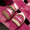 TODDLER 8065 GLITTER PATENT LEATHER MARY JANE Shoes