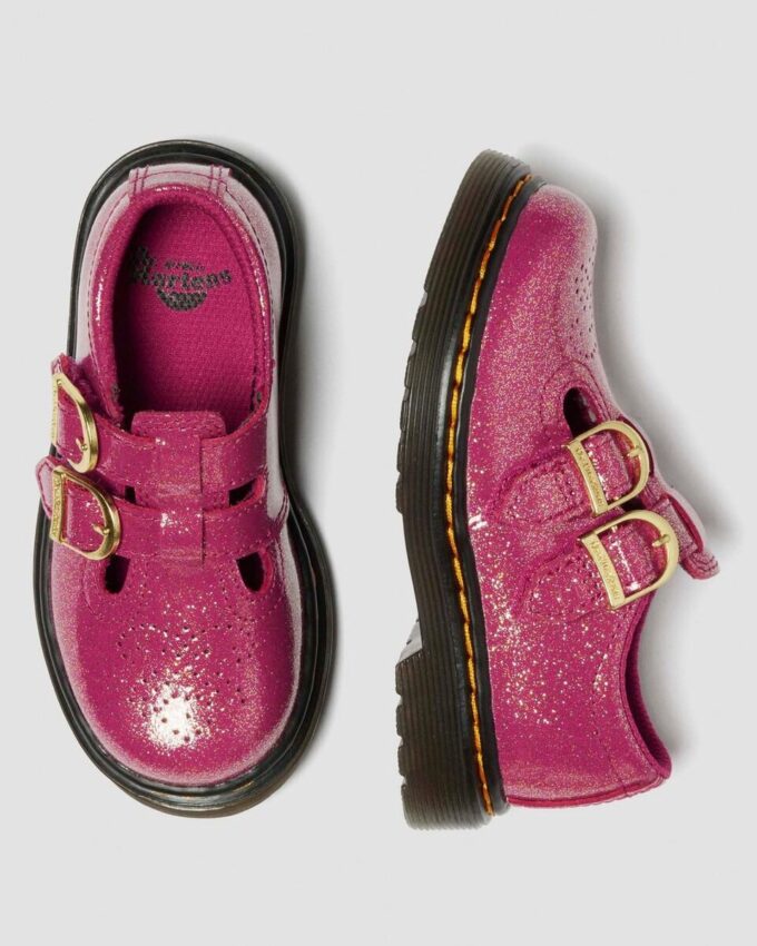TODDLER 8065 GLITTER PATENT LEATHER MARY JANE Shoes