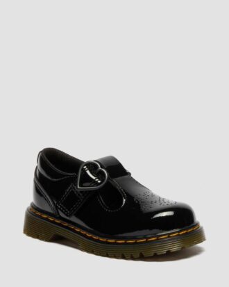 TODDLER POLLEY II Heart Patent Leather Shoes