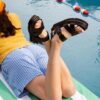 Voss II Athena Leather Strap Sandals