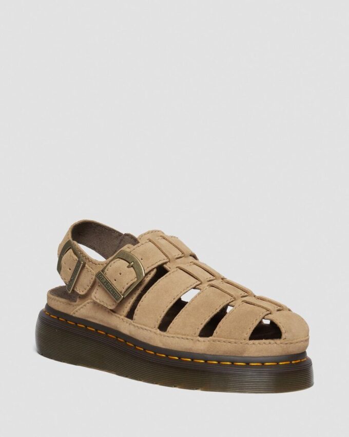WRENLIE Bronx Suede Fisherman Sandals
