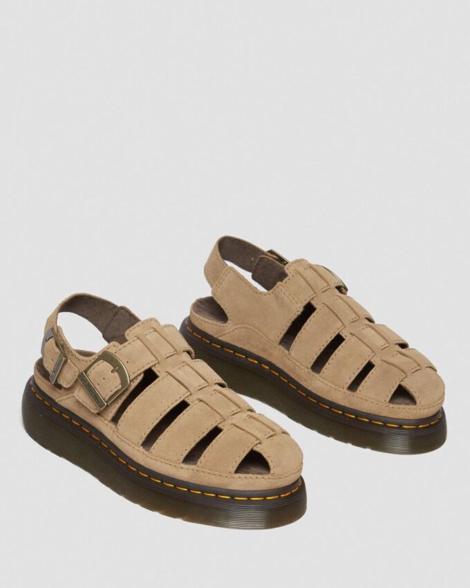WRENLIE Bronx Suede Fisherman Sandals
