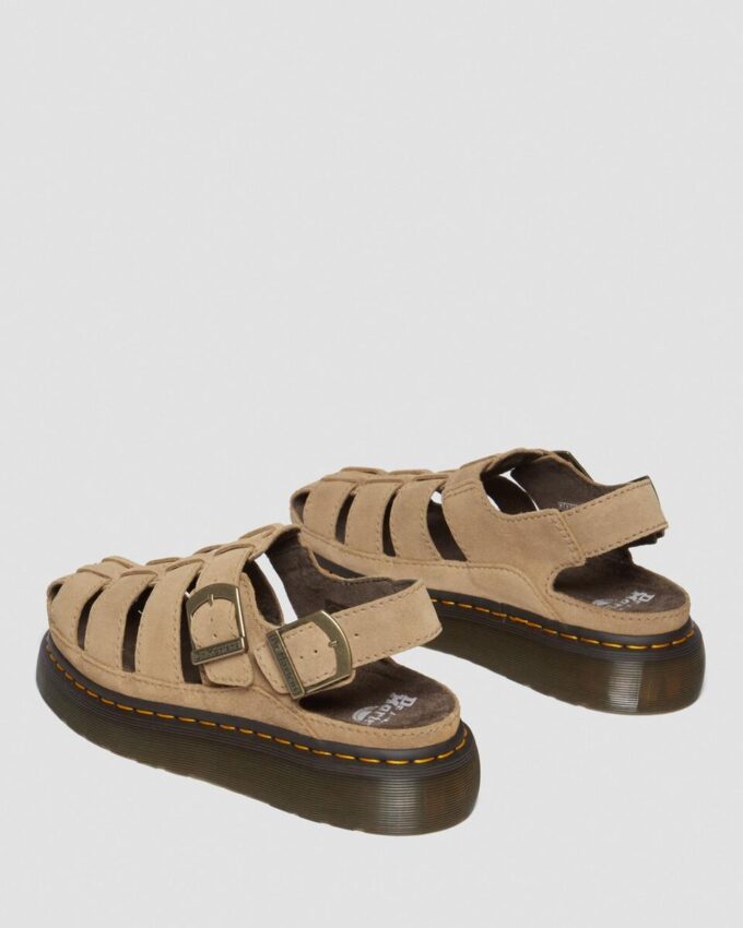 WRENLIE Bronx Suede Fisherman Sandals