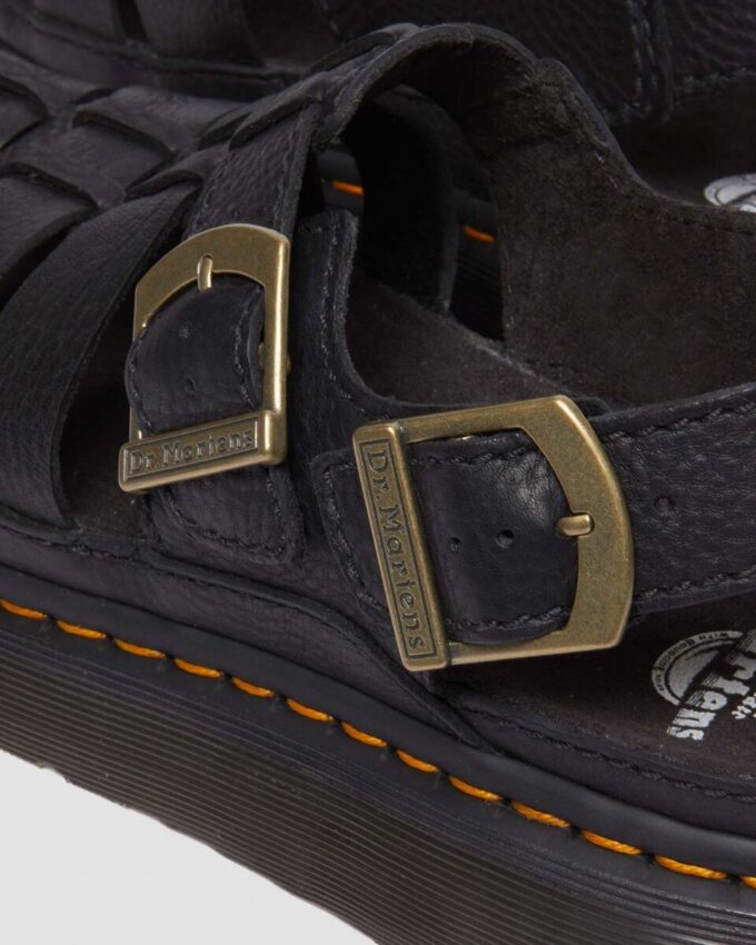 Wrenlie Grizzly Leather Fisherman Sandals