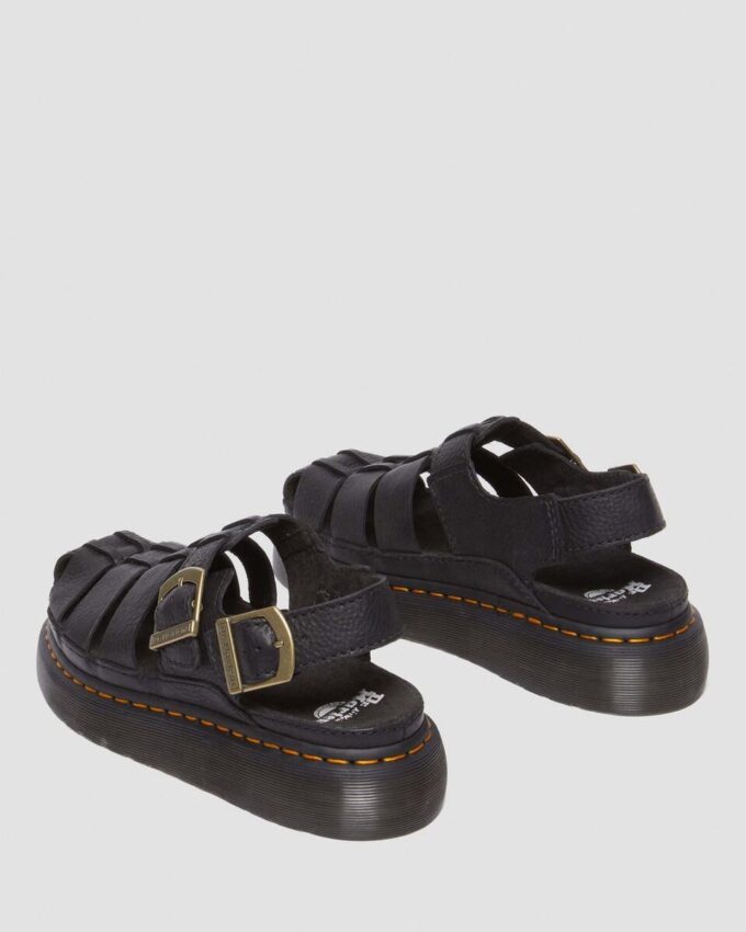 Wrenlie Grizzly Leather Fisherman Sandals