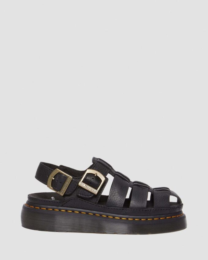 Wrenlie Grizzly Leather Fisherman Sandals