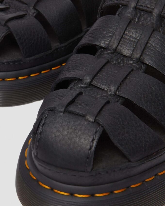 Wrenlie Grizzly Leather Fisherman Sandals