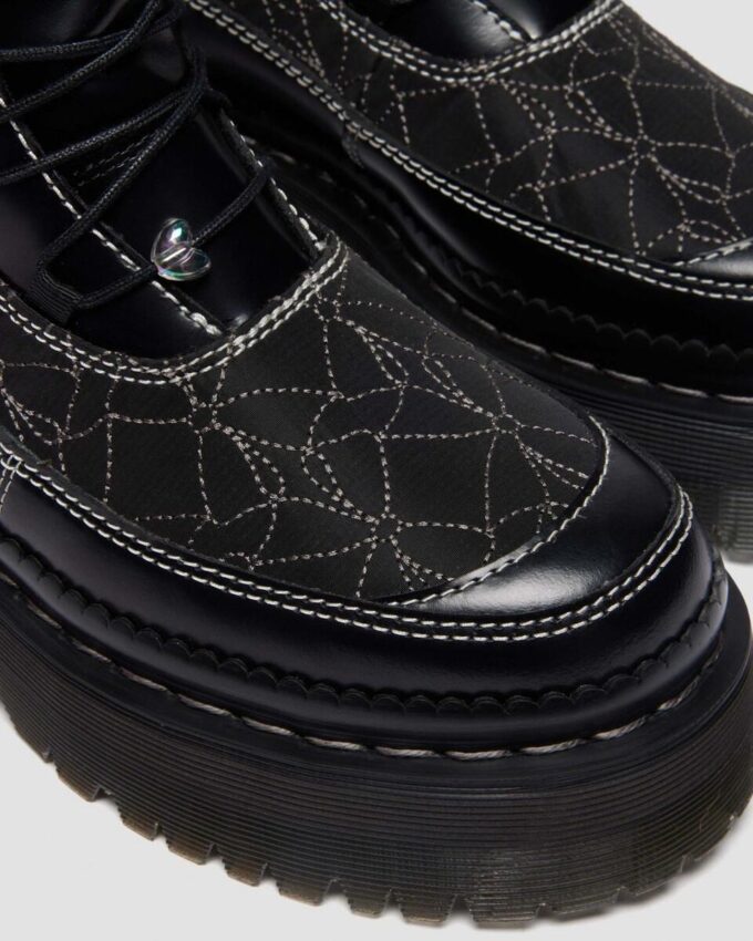 XTRM FRILL Platform Leather Boots