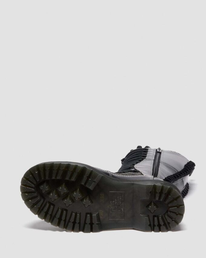XTRM FRILL Platform Leather Boots