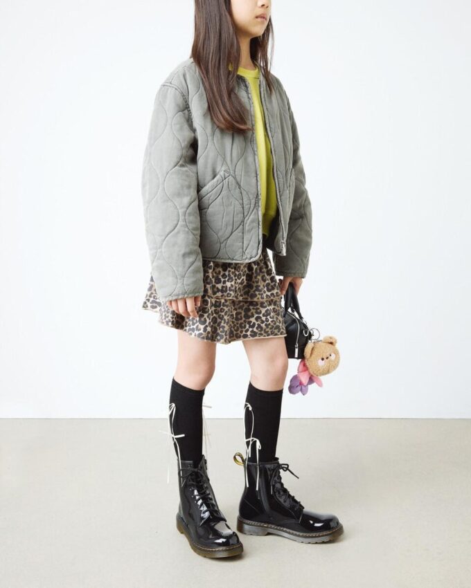 Youth 1460 Patent Leather Lace Up Boots