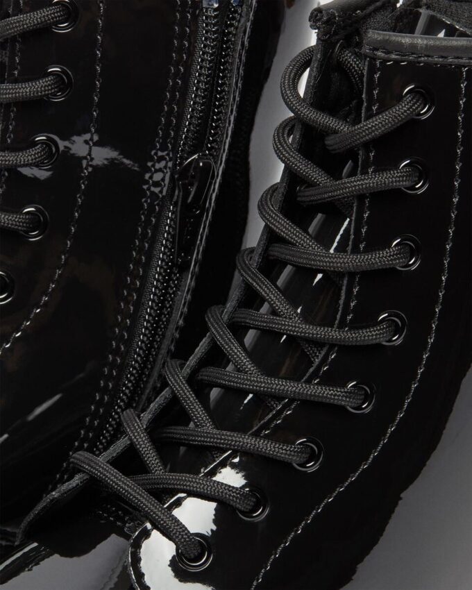 Youth 1460 Patent Leather Lace Up Boots
